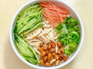 Cold Shredded Chicken Salad