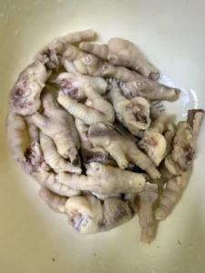 Chicken Feet and Crab Clay Pot Stew