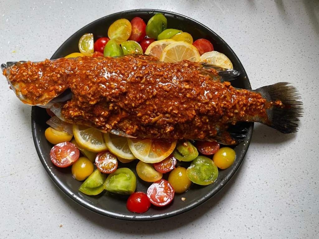 Mediterranean Lemon Baked Fish