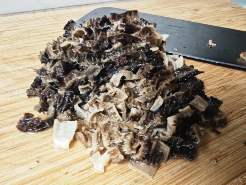 Morel Mushroom and Beef Fried Rice