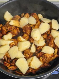 Soy Sauce Braised Chicken with Potatoes