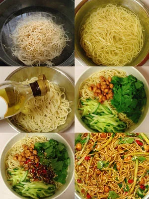 Quick Cold Noodles in 5 Minutes