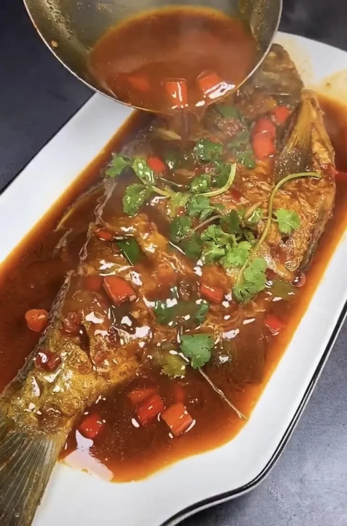 Braised Fish in Soy Sauce
