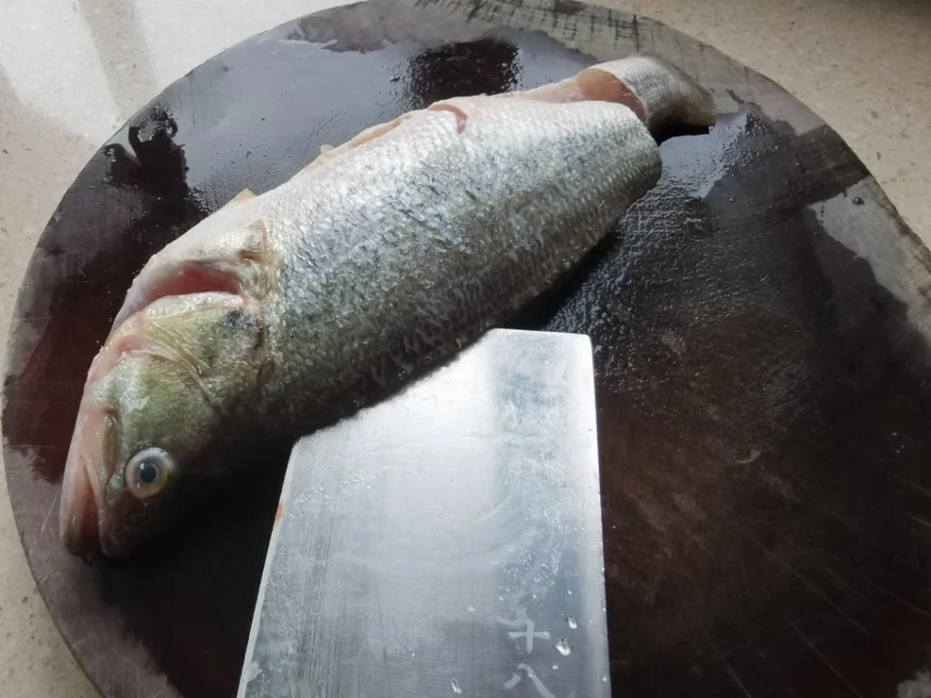 Pan-Fried Sea Bass Chunks
