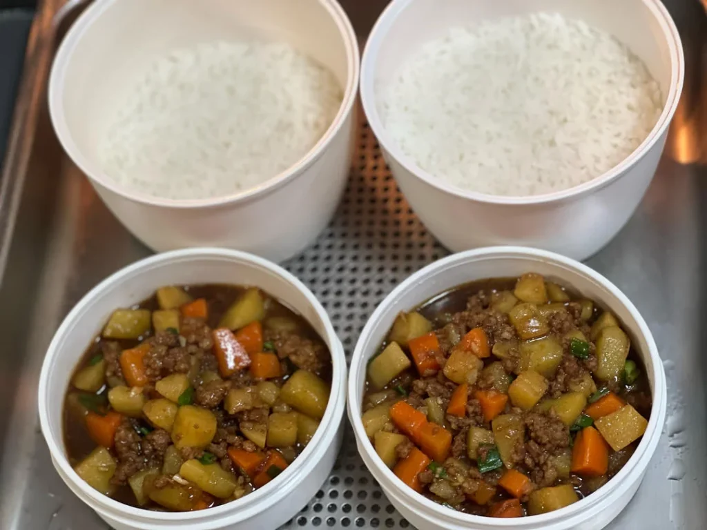 Minced Pork with Potatoes