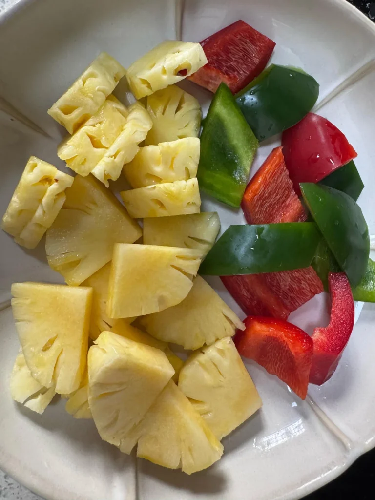 Sweet and Sour Pork with Pineapple