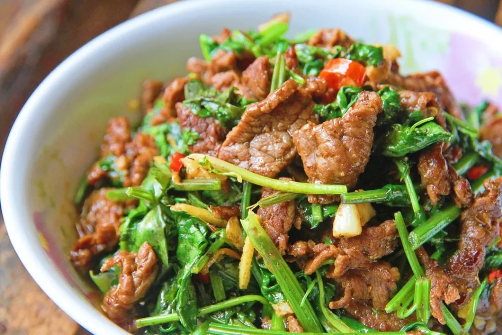 Cilantro Beef Stir-fry