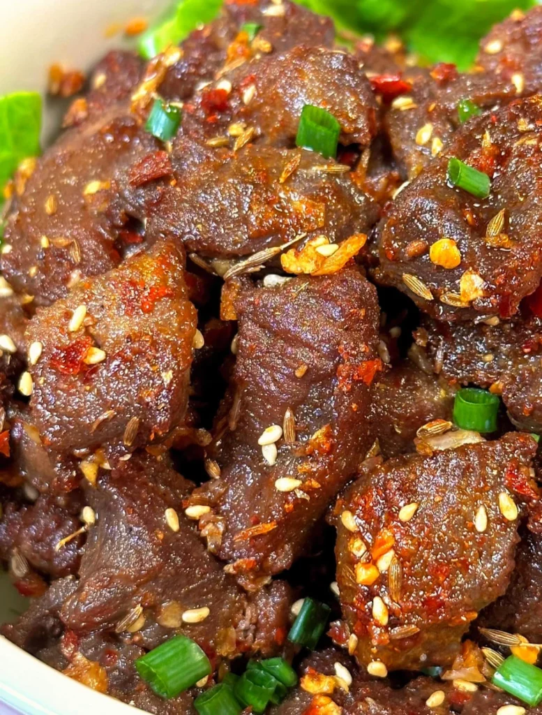 Garlic Cumin Beef Bites