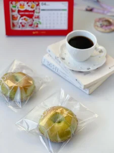 Pistachio Salted Milk Bagels