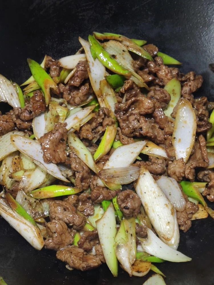 Scallion Beef Stir-Fry