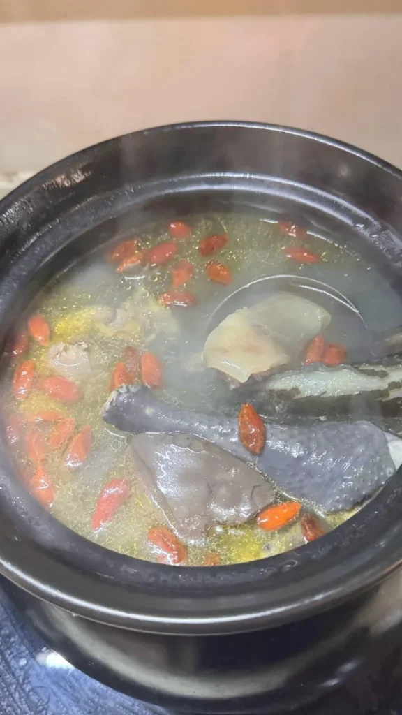 Farewell My Concubine Soup (Black Chicken & Turtle Stew)