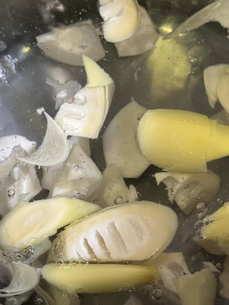 Spring Bamboo Shoot and Shrimp Soup