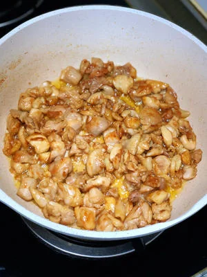 Stir-fried Chicken with Onions