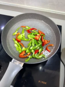 Stir-fried Beef with Bell Peppers
