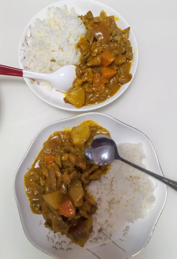 Japanese Curry Chicken Rice