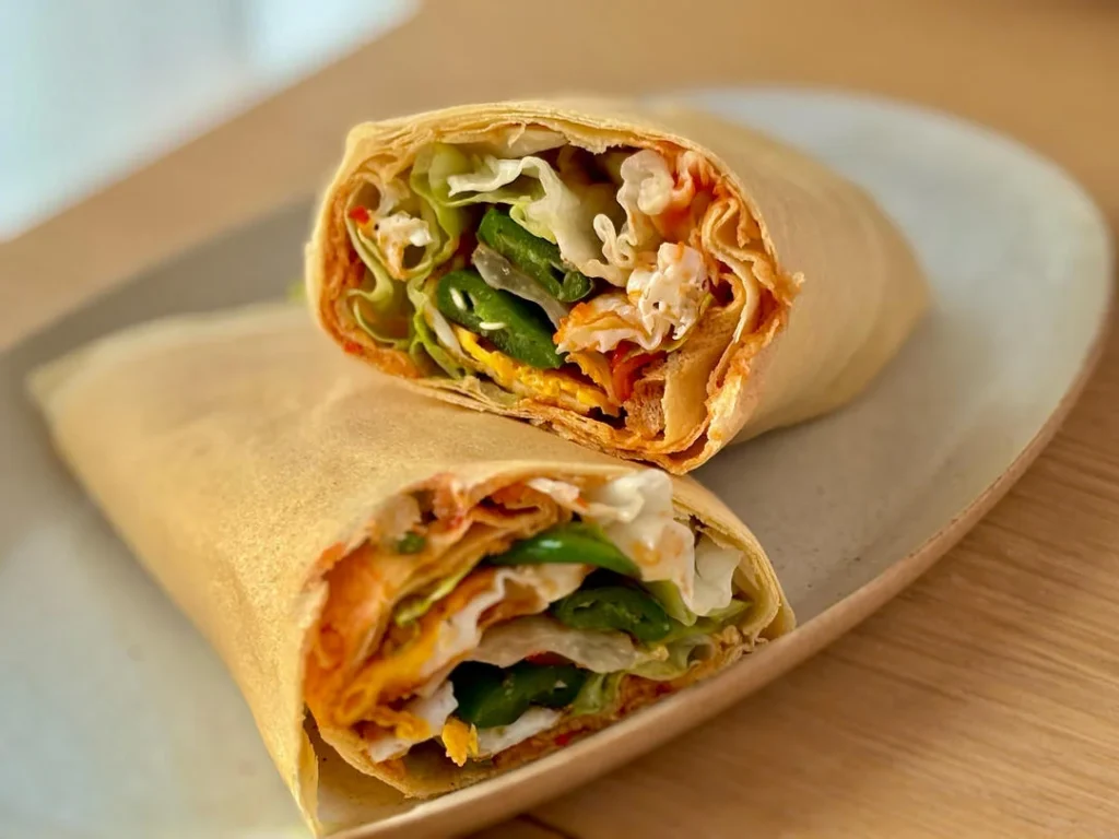 5-Minute Fat-Loss Breakfast | Quinoa Wrap with Veggies