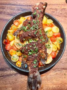 Mediterranean Lemon Baked Fish