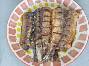 Pan-Seared Pacific Saury