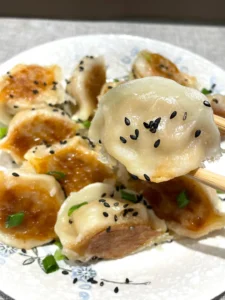 10-Minute Pan-Fried Dumplings for Breakfast