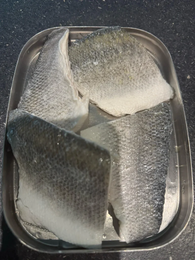 Poached Sea Bass