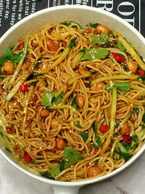 Quick Cold Noodles in 5 Minutes