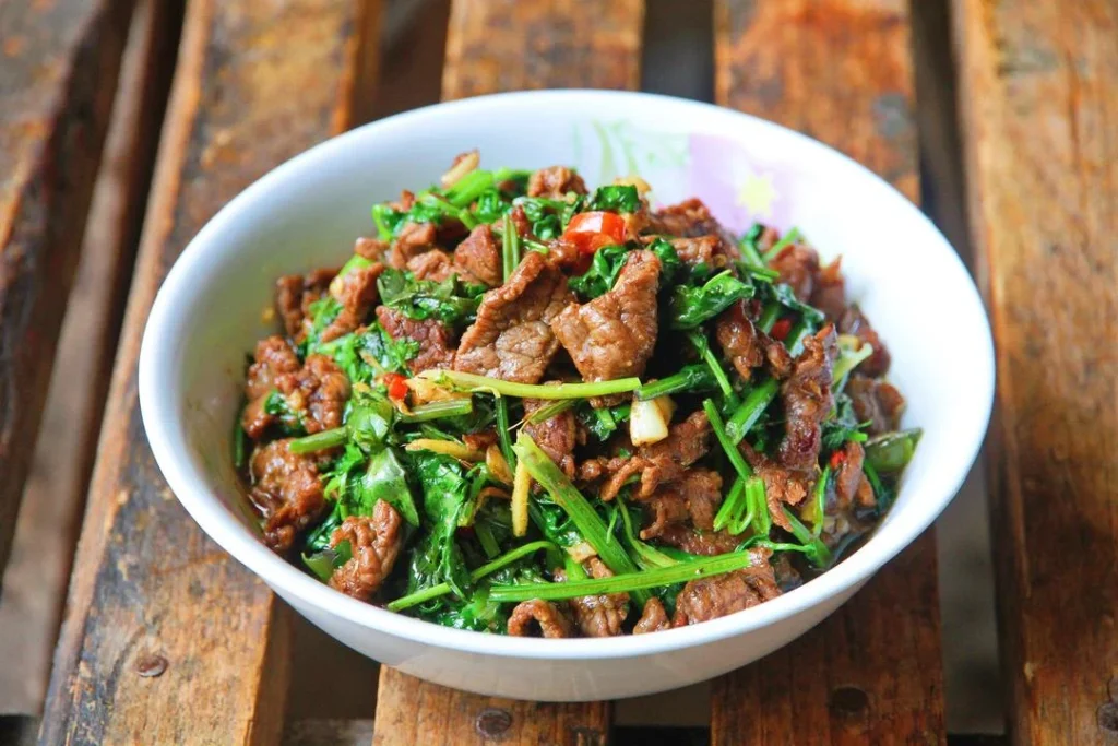 Cilantro Beef Stir-fry