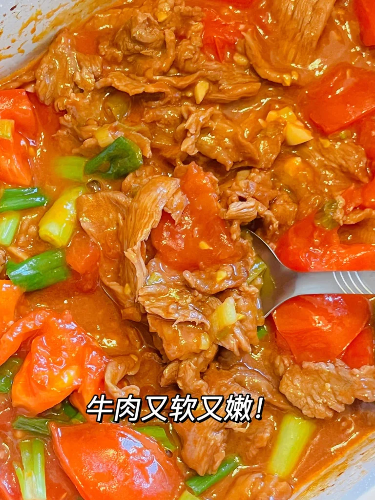 Sweet and Sour Tomato Beef Stir-fry
