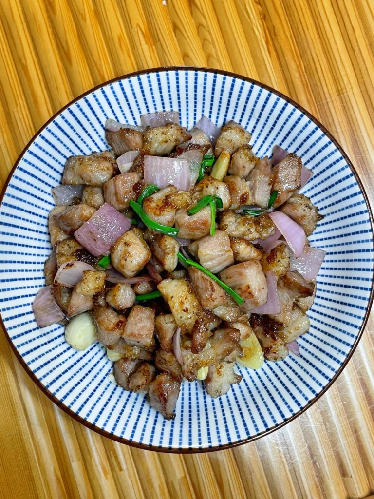 Garlic Pork Bites