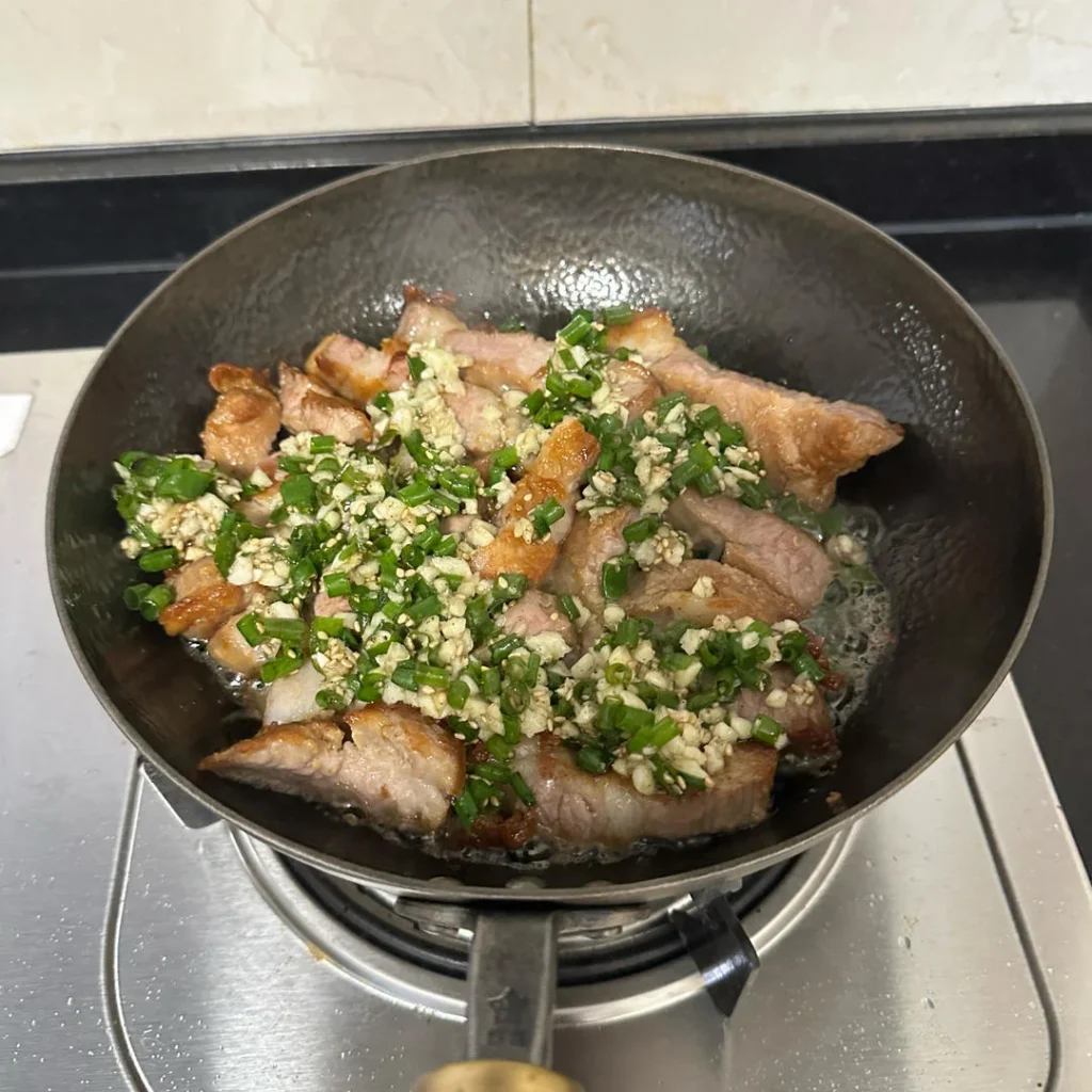 Salt-Scallion Pork Chops