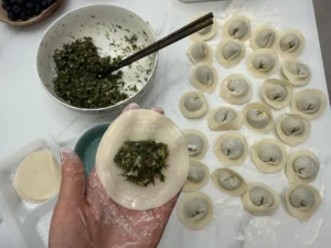 Fennel and Pork Dumplings