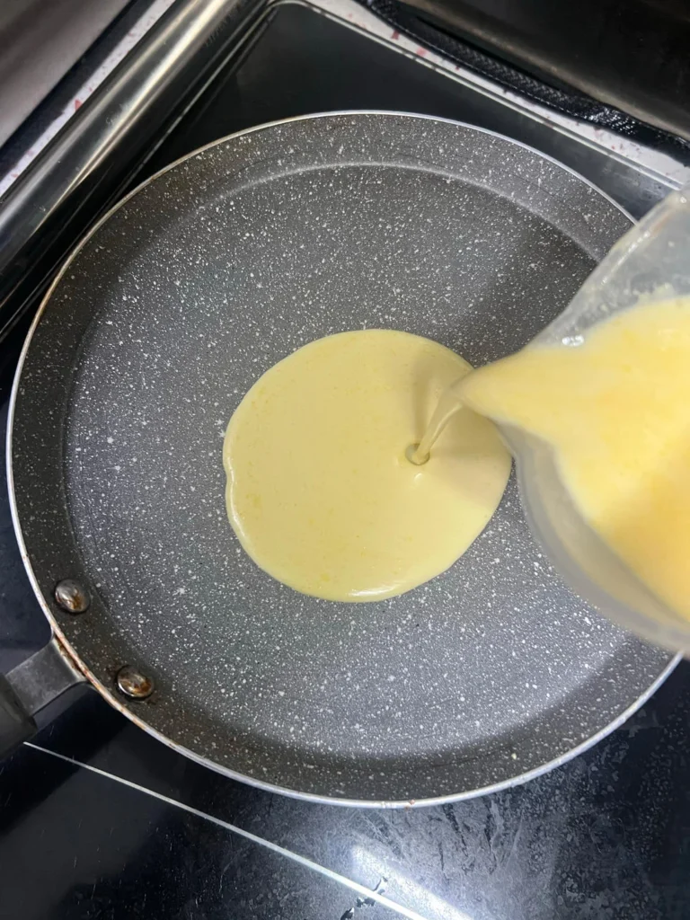 Durian or Mango Towel Roll Cake with Perfect Crepe Skin