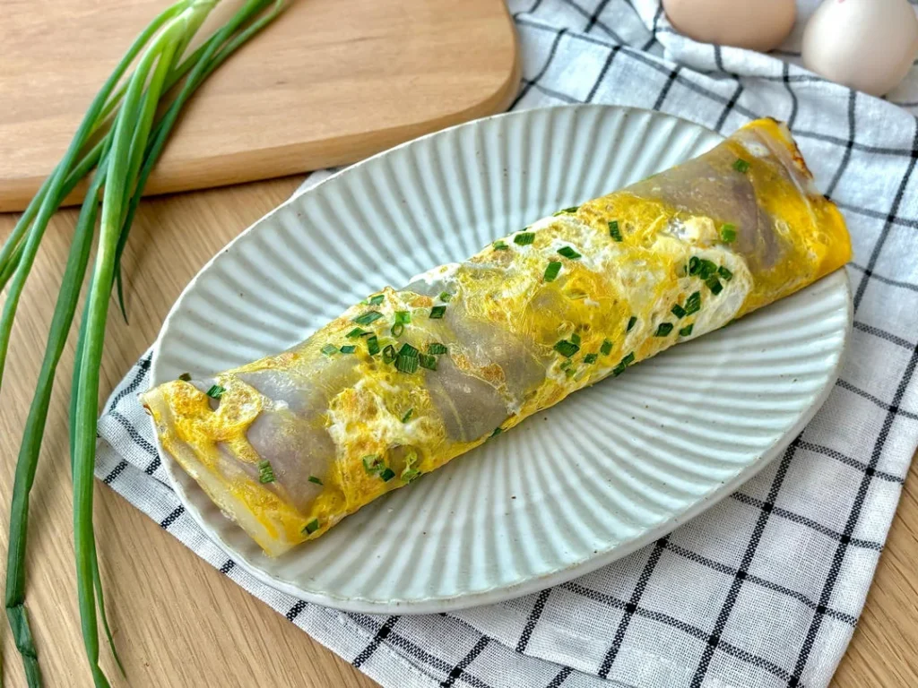 Shanghai Soft Egg Pancake — Classic Breakfast Staple