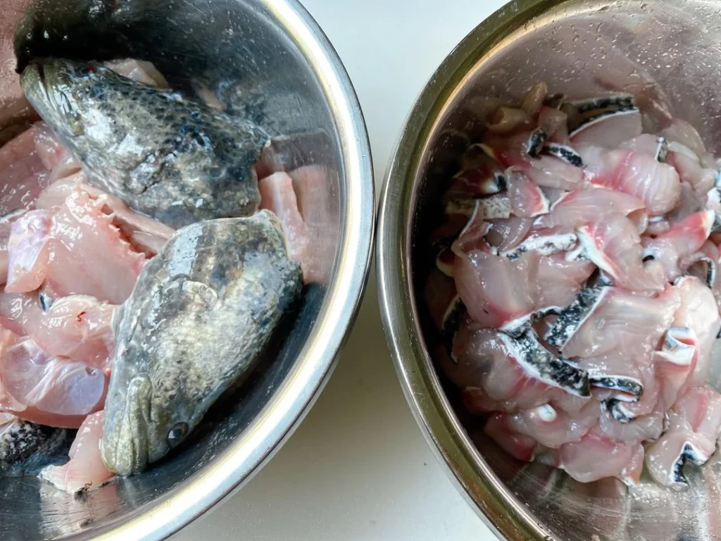 Tomato Fish Soup with Snakehead