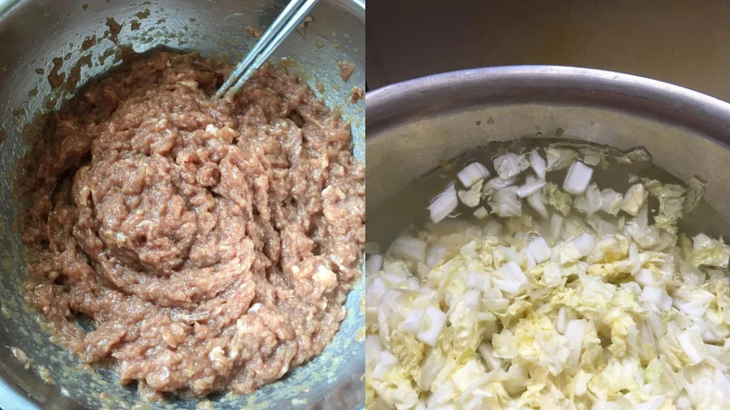 Pork and Napa Cabbage Wontons