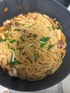 Squid Braised Noodles