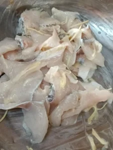 Tender Sliced Sea Bass