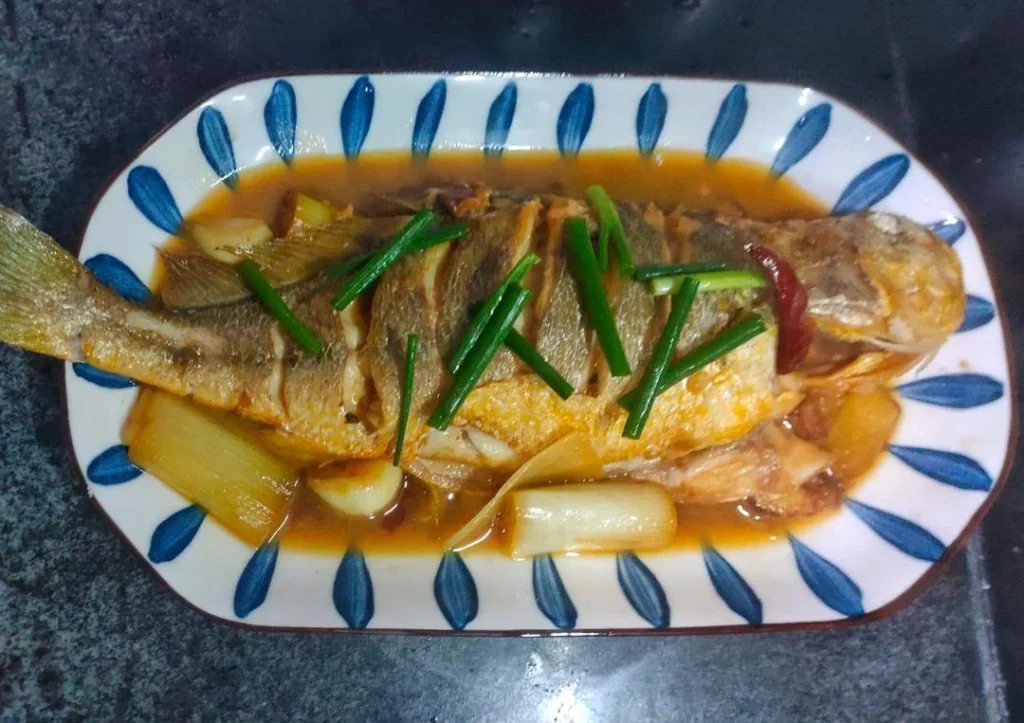 Taizhou-Style Braised Yellow Croaker