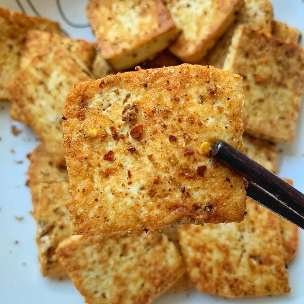 Pan-Fried Cumin Tofu