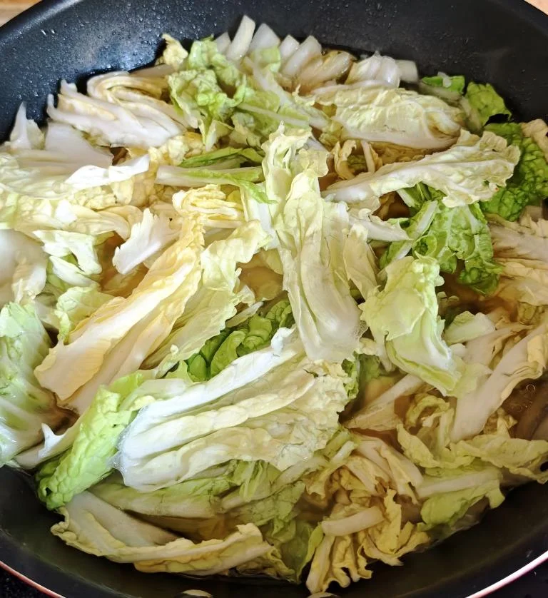 Fish Ball and Napa Cabbage Stew