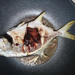 Braised Golden Pomfret
