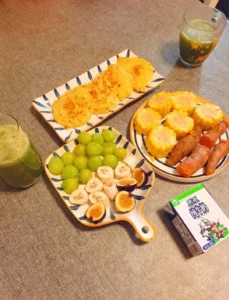 Quick Breakfast Potato and Egg Pancake