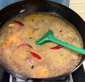 Chicken Feet and Crab Clay Pot Stew