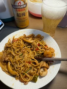 Squid Braised Noodles