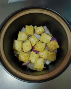 Tender Tofu and Sea Bass Clay Pot