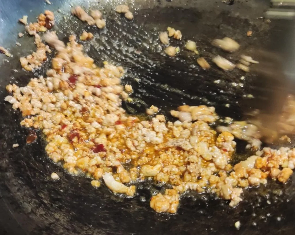 Braised Minced Pork Tofu