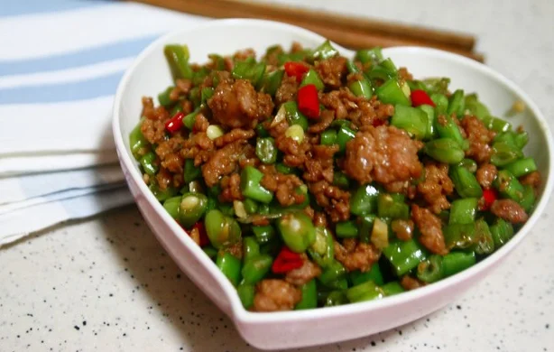 Minced Pork with Green Beans