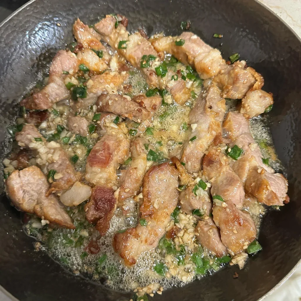 Salt-Scallion Pork Chops