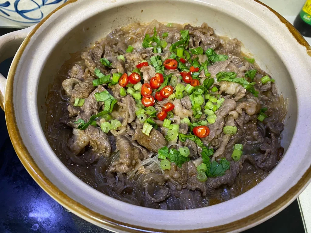 Satay Beef Clay Pot (Chaoshan Style)