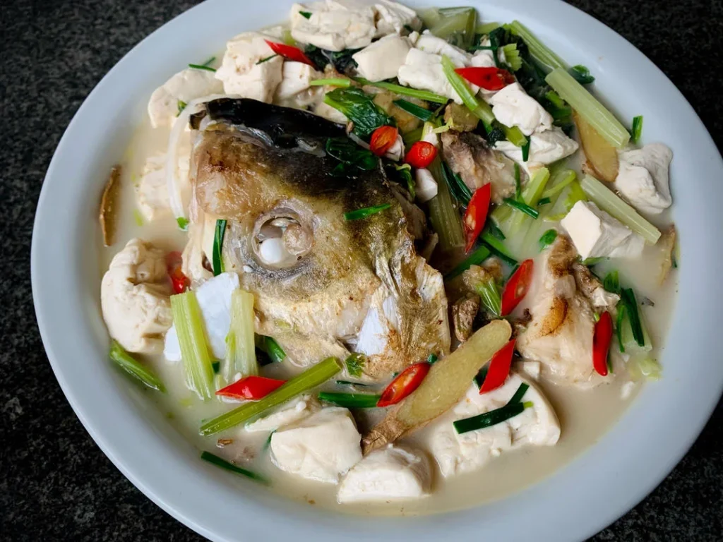 Fish Head Tofu Soup (Small Batch)