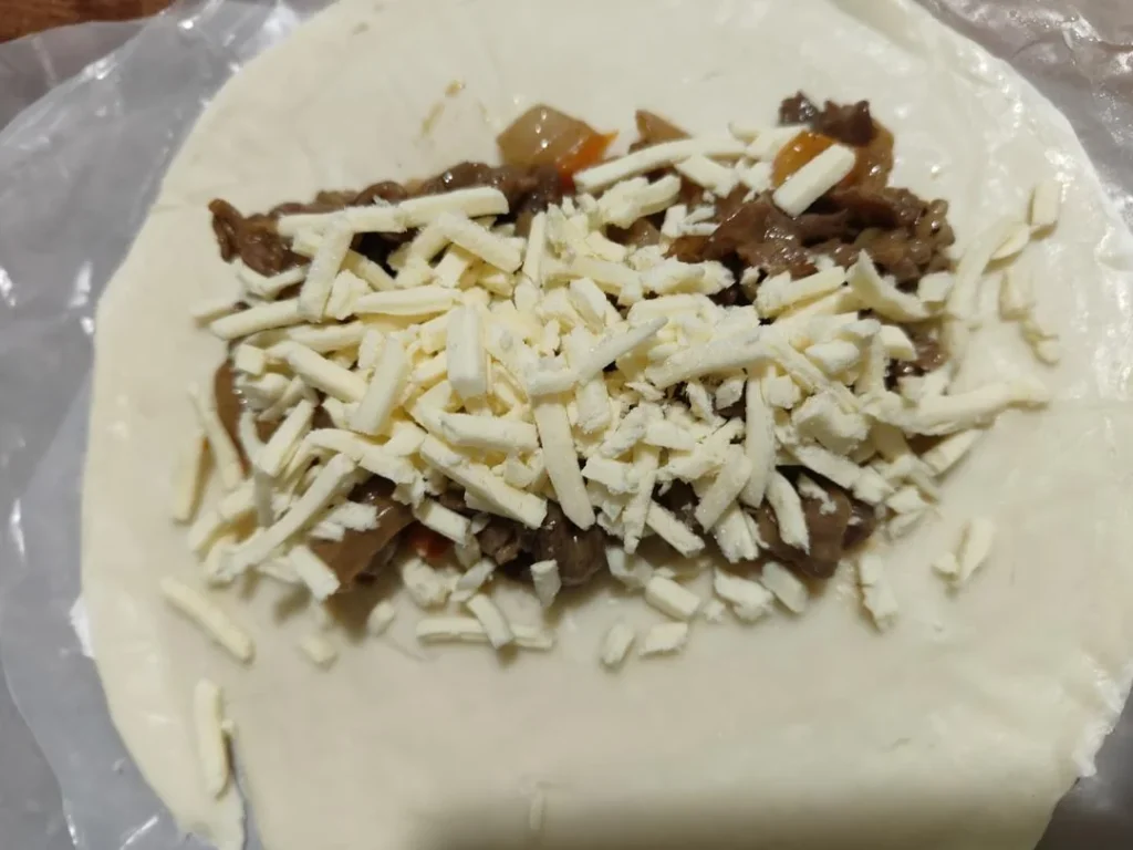 Beef and Cheese Wrap